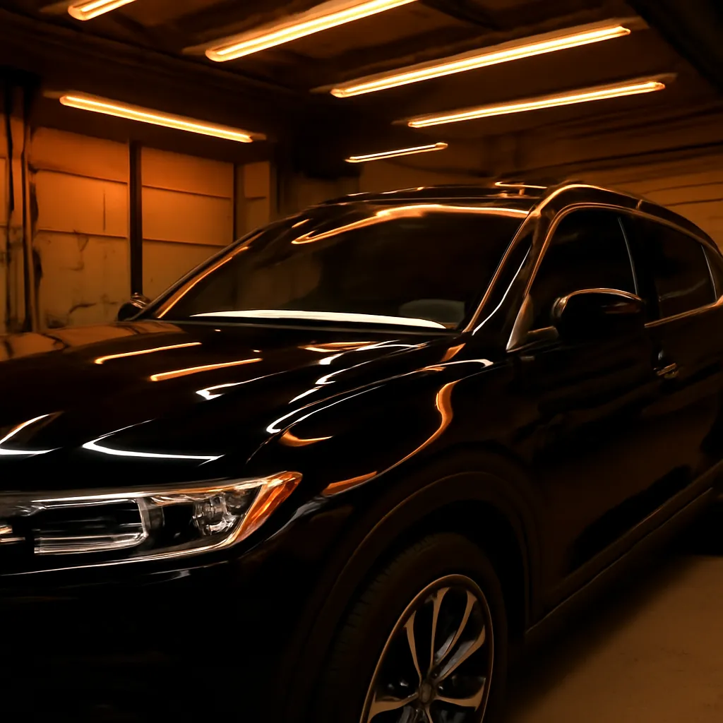 Ceramic coating — gloss finish after application