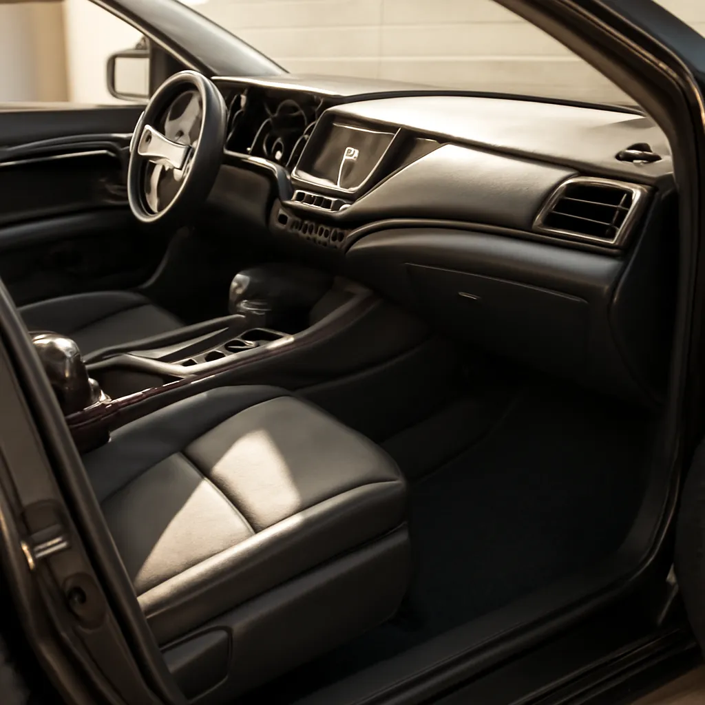 Full detail — interior and exterior, same vehicle