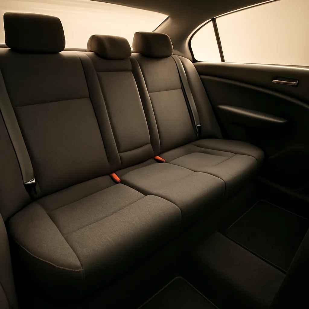 Interior after deep clean